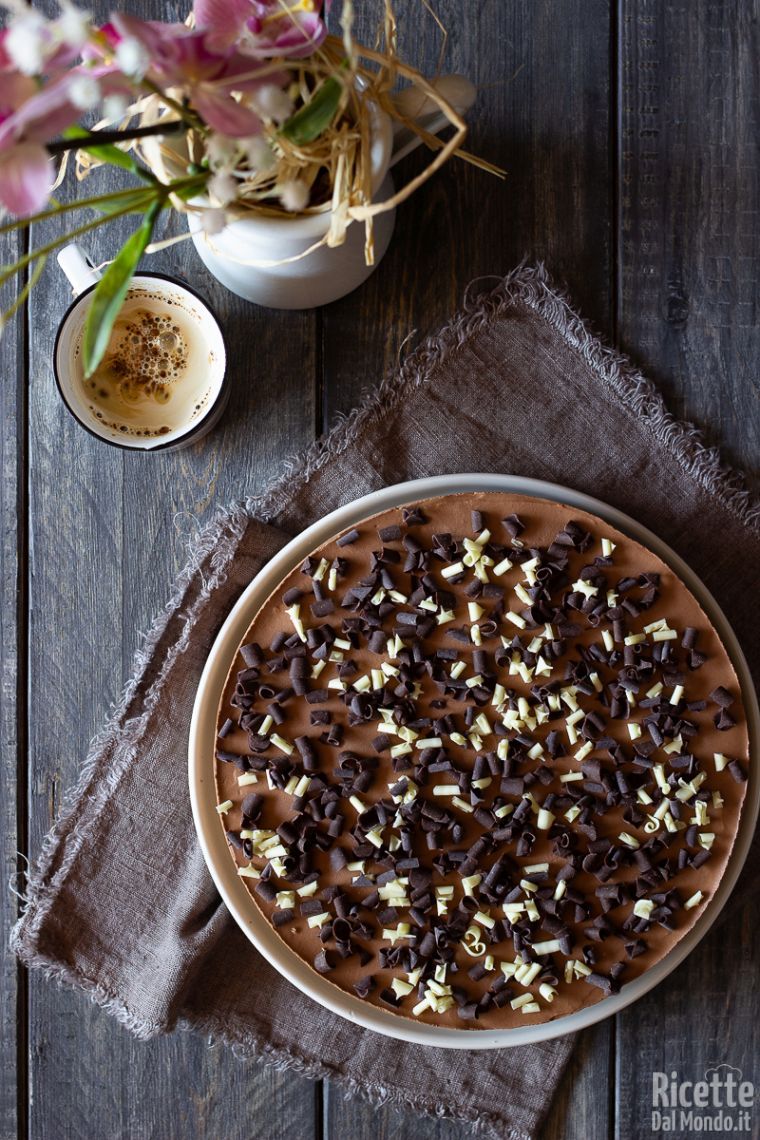 Ricetta cheesecake al cioccolato senza cottura