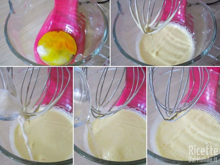 Ciambella soffice con cioccolato bianco 2