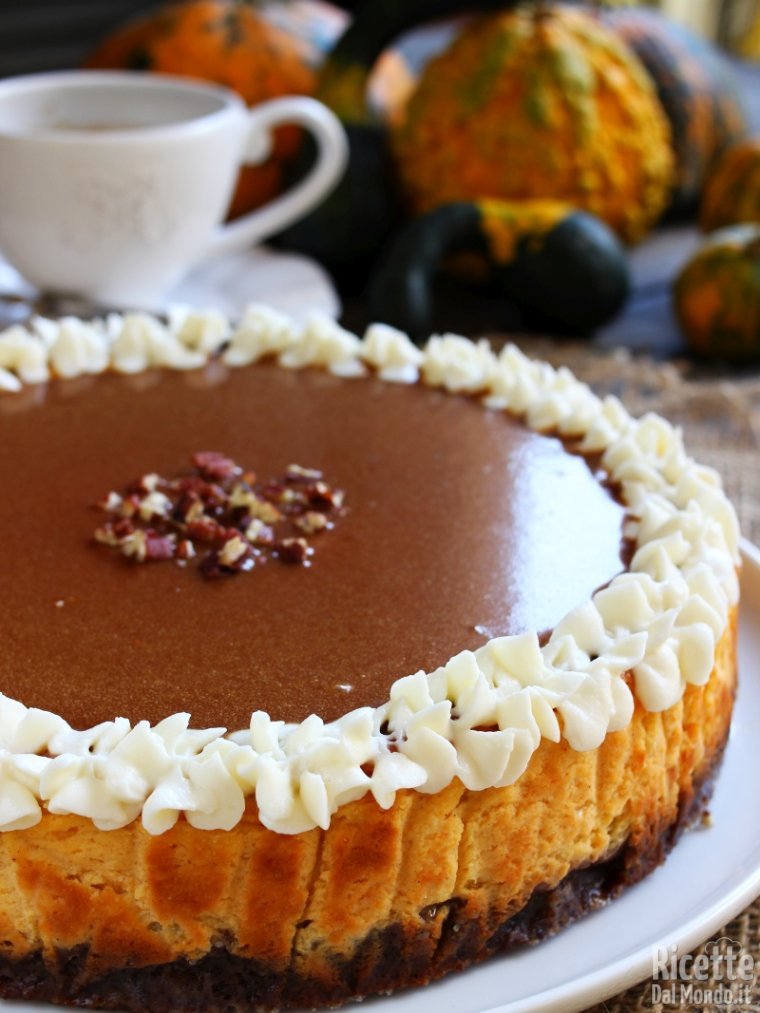 Come fare la cheesecake alla zucca