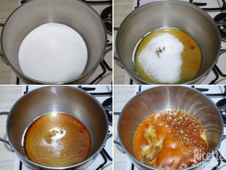Preparare il caramello