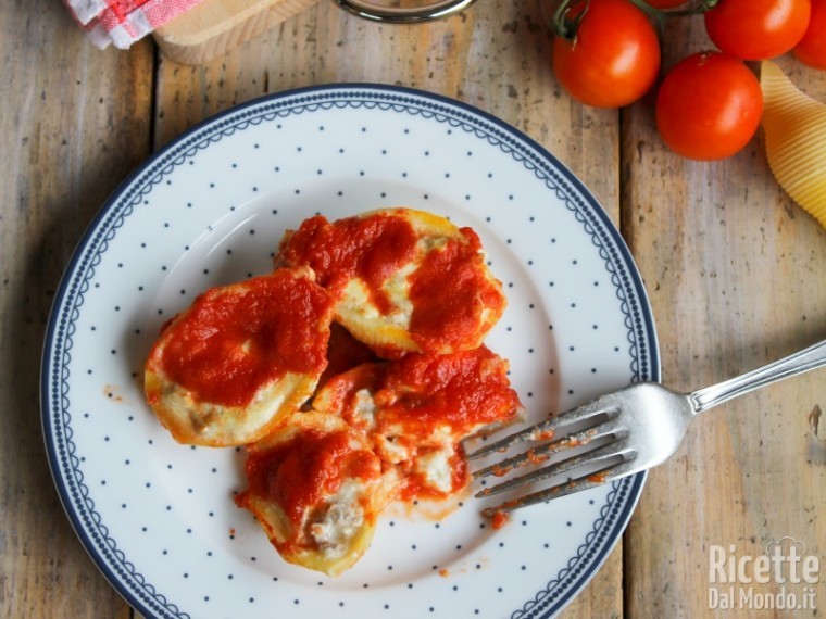 Ricetta Conchiglioni alla sorrentina