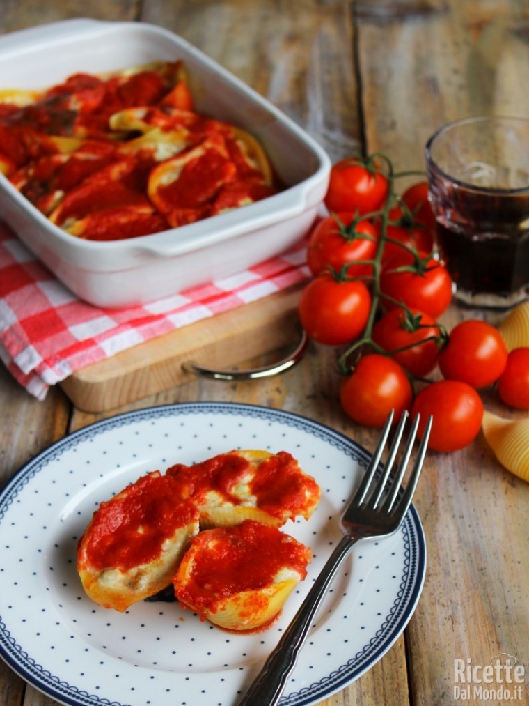 Come fare i Conchiglioni alla sorrentina