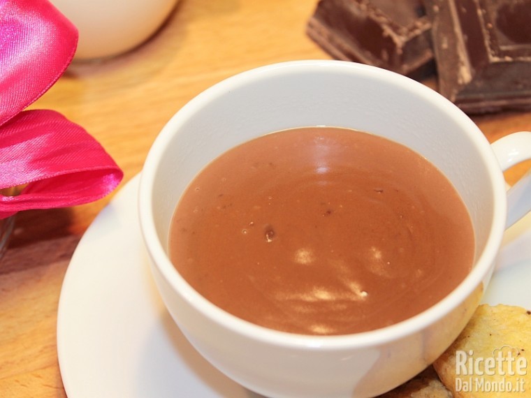 Ricetta perfetta per la cioccolata calda in tazza
