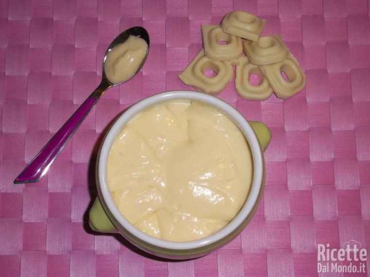 Ricetta Crema al Cioccolato Bianco
