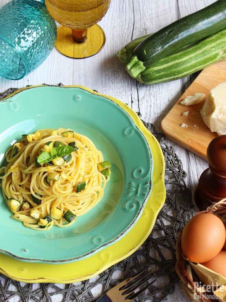 Come fare la carbonara di zucchine