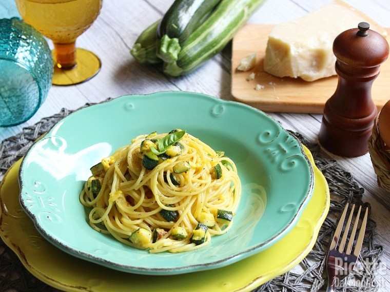 Ricetta Carbonara di Zucchine
