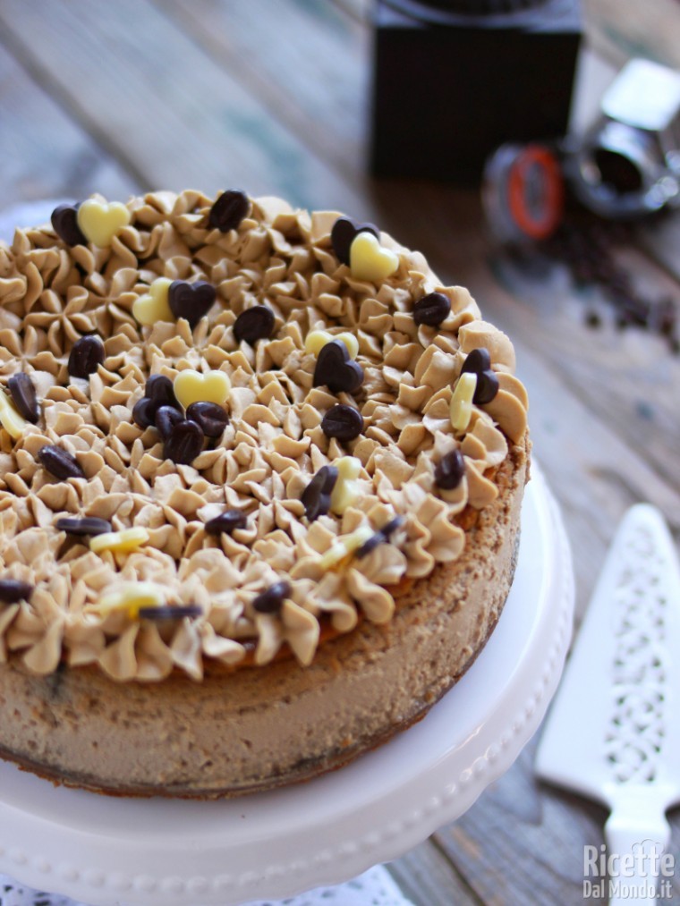 Ricetta cheesecake al caffè