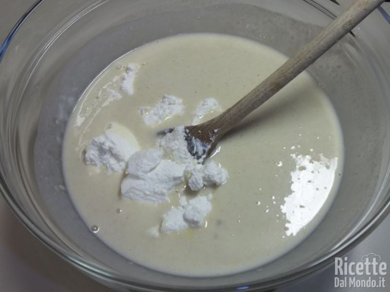 Aggiungere la ricotta