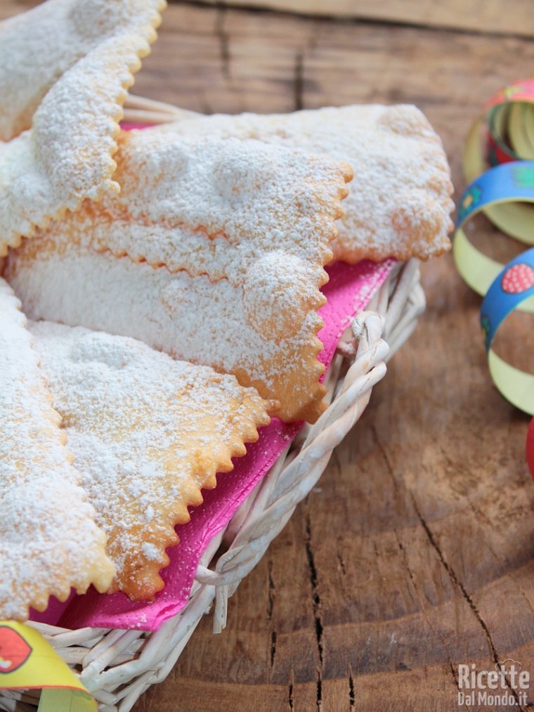 Ricetta chiacchiere al forno