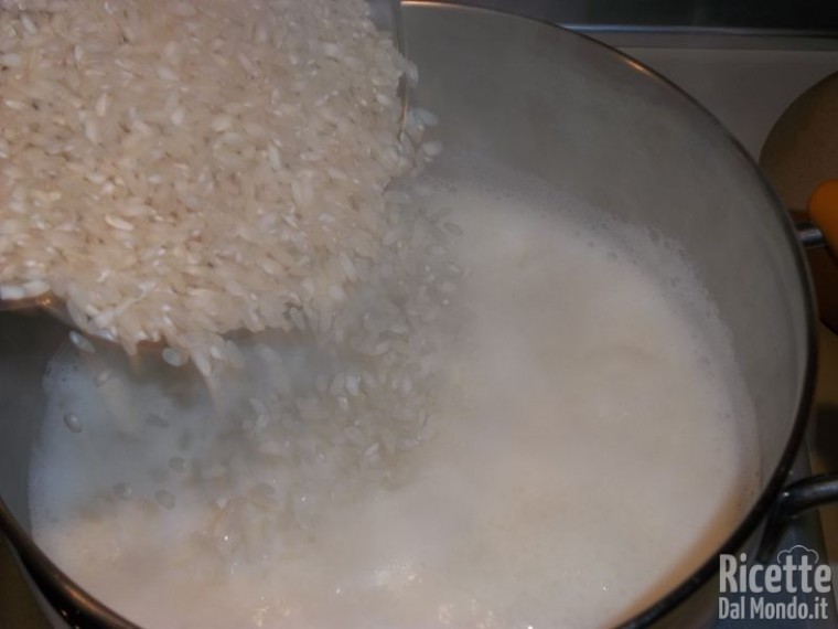 Crema di Riso con Salsa di Prugne