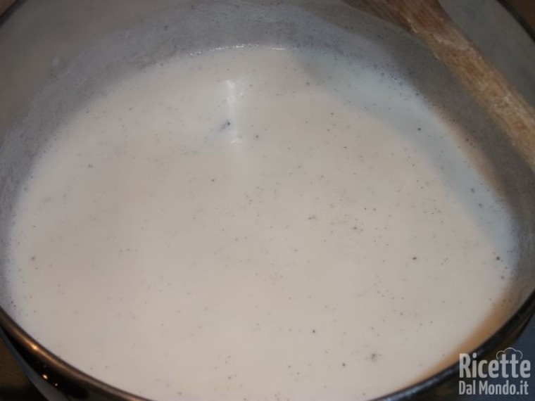 Crema di Riso con Salsa di Prugne
