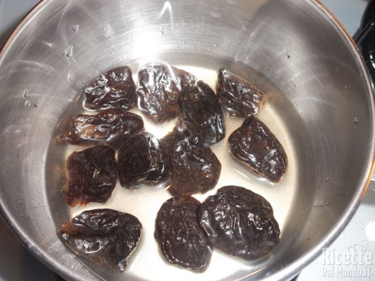 Crema di Riso con Salsa di Prugne
