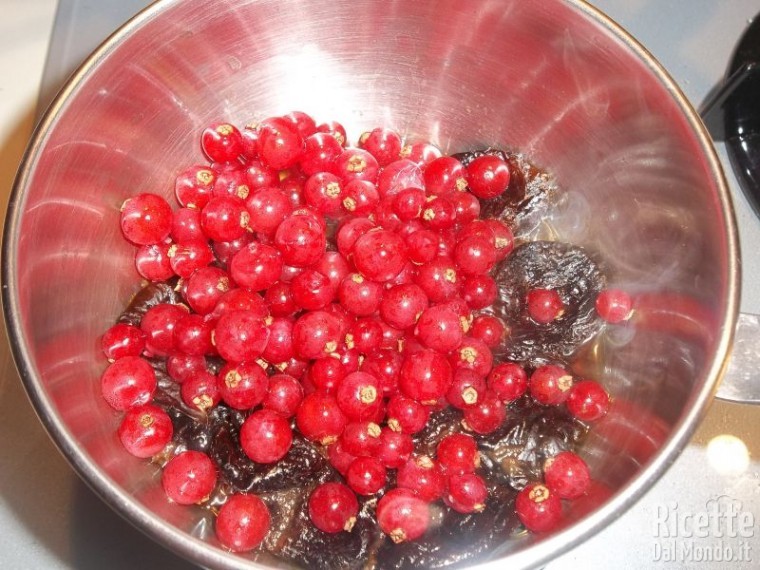 Crema di Riso con Salsa di Prugne