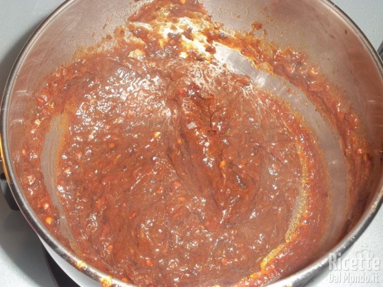 Crema di Riso con Salsa di Prugne