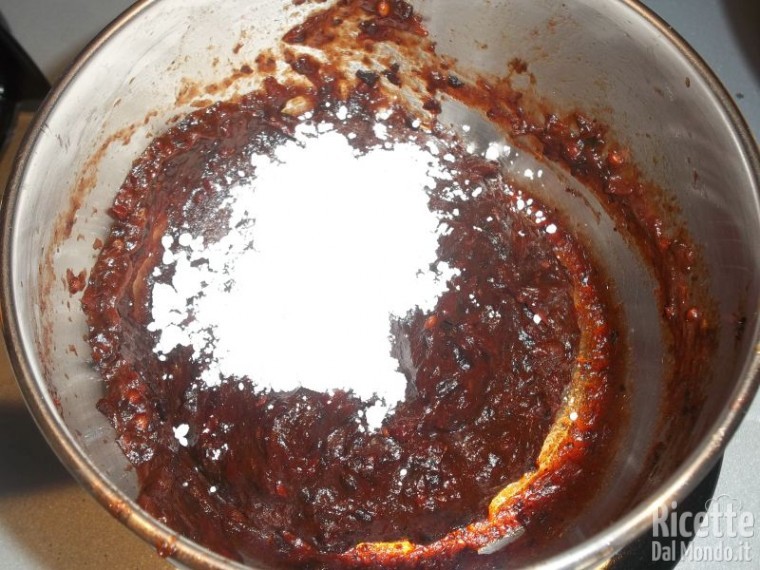 Crema di Riso con Salsa di Prugne