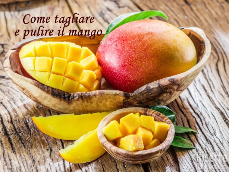 Ricetta Come pulire e tagliare il mango