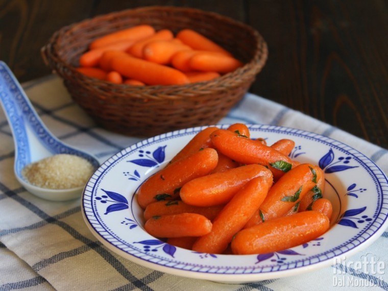 Ricetta Carote baby in agrodolce