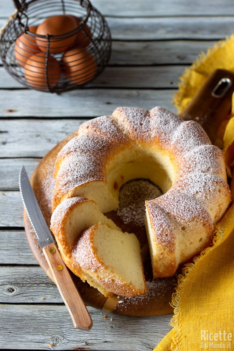 Ciambella Con Soli Albumi Soffice E Leggera Marianna Pascarella