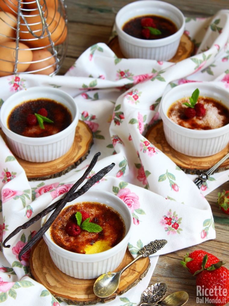 Crème brûlée francese, come si prepara