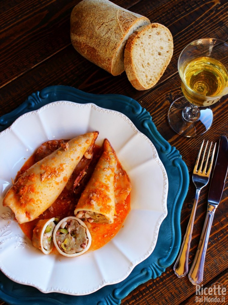 Ricetta Calamari ripieni