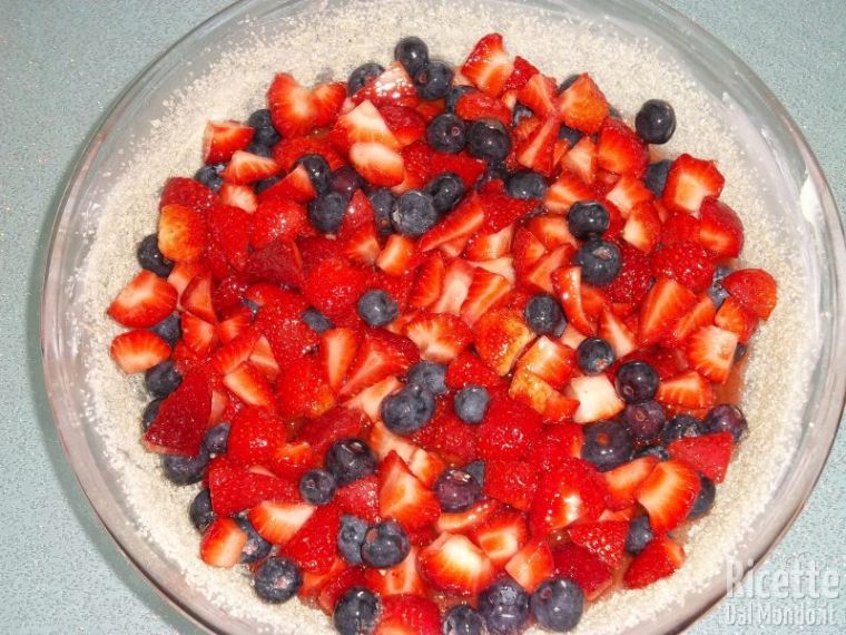 Crumble di Fragole e Mirtilli 8