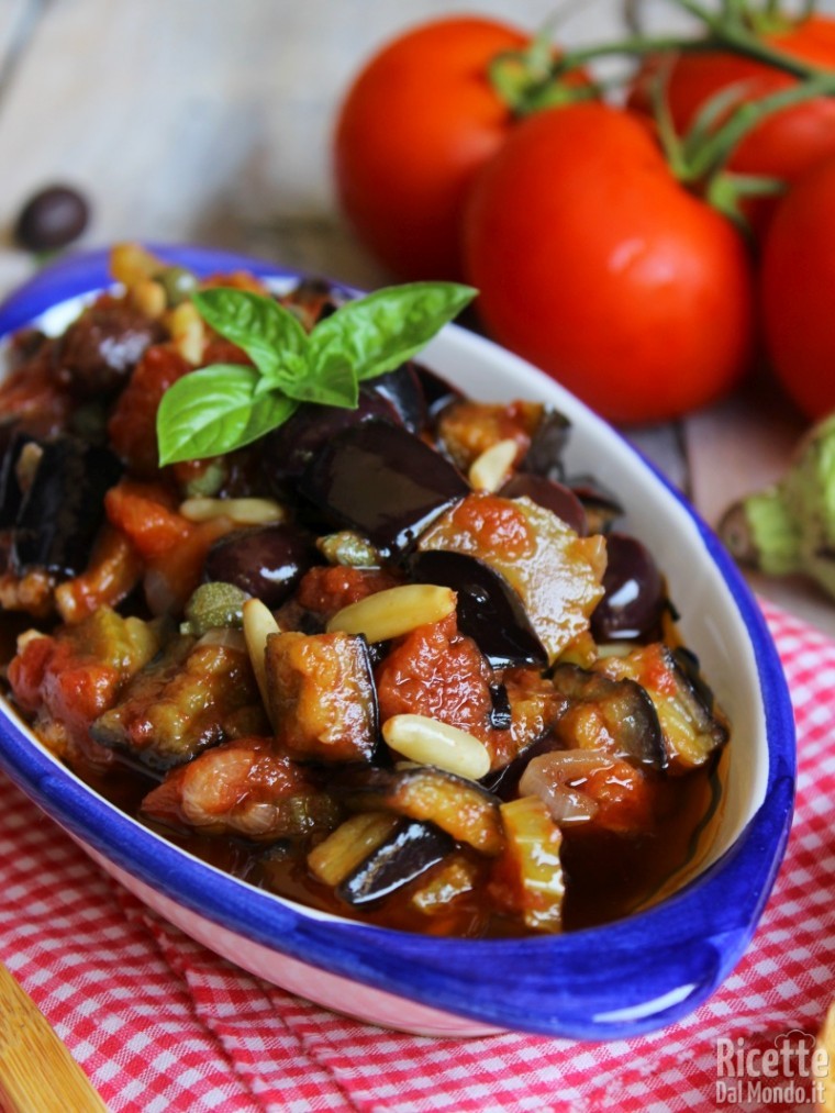 Caponata di melanzane estiva