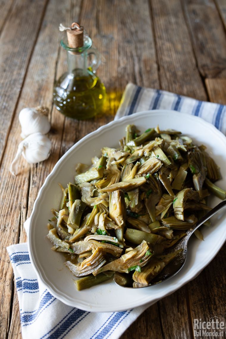 Ricetta carciofi trifolati