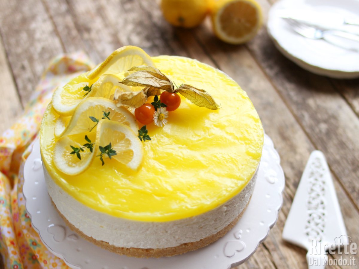 Ricetta Cheesecake al limone