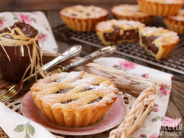 Ricetta crostatine alla Nutella