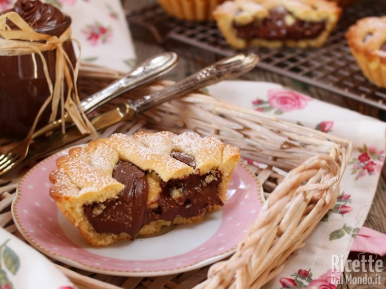 Semplici crostatine alla Nutella