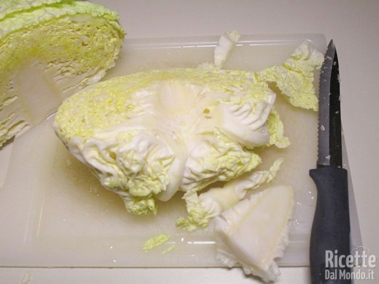 Come pulire e tagliare il cavolo verza 9
