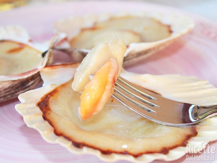 Ricetta capesante in salsa monray