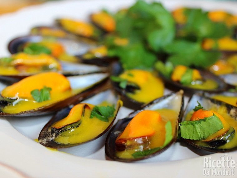 Ricetta cozze allo zafferano