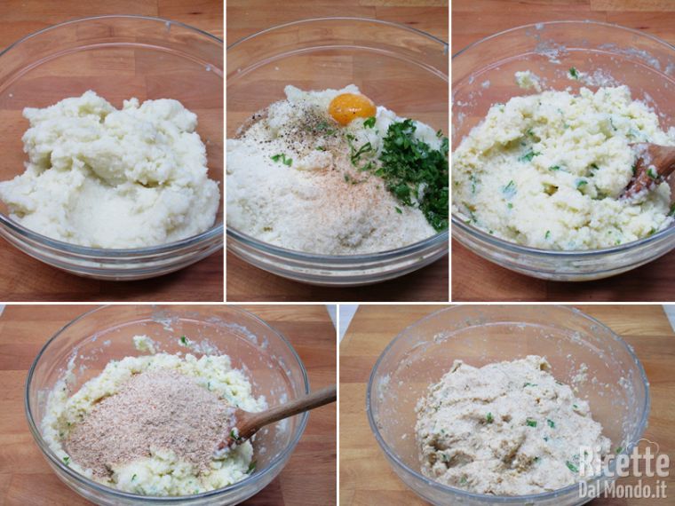 Preparare un impasto con il cavolfiore