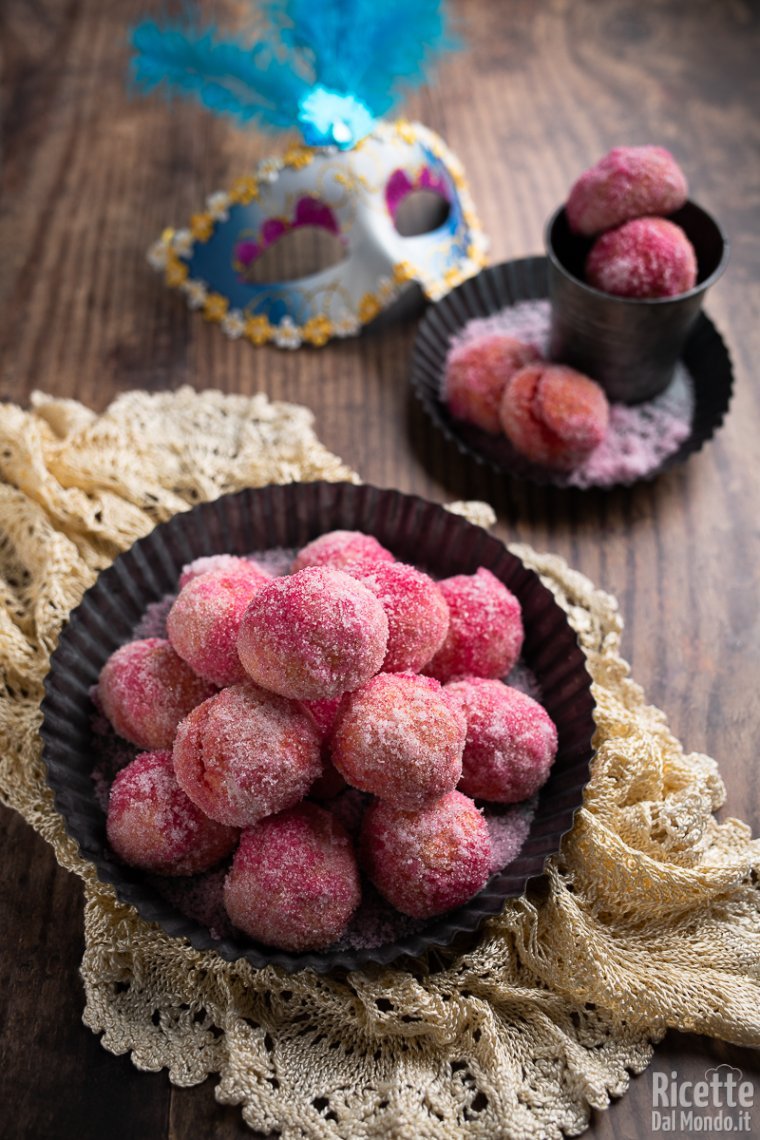 Ricetta castagnole al forno di Carnevale