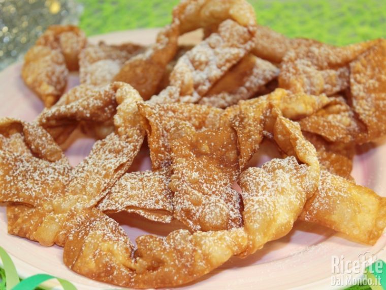 Ricetta chiacchiere veloci di pasta fillo