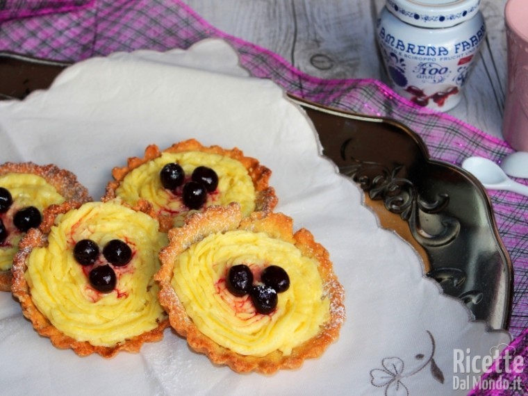Crostatine alla Crema Bimby
