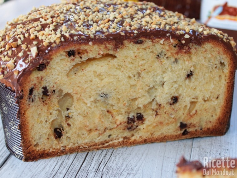 Ricetta colomba con lievito madre alla Nutella