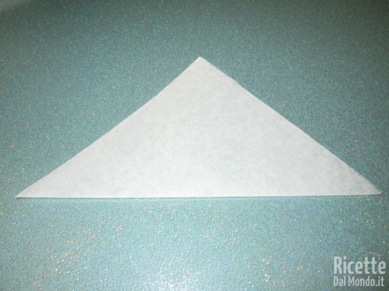 Come fare i coni carta forno 4
