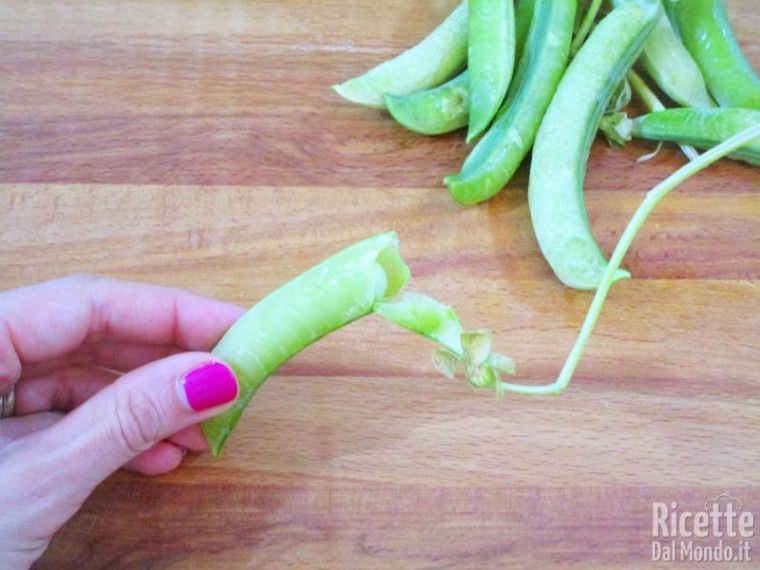 Come pulire e conservare i piselli 2