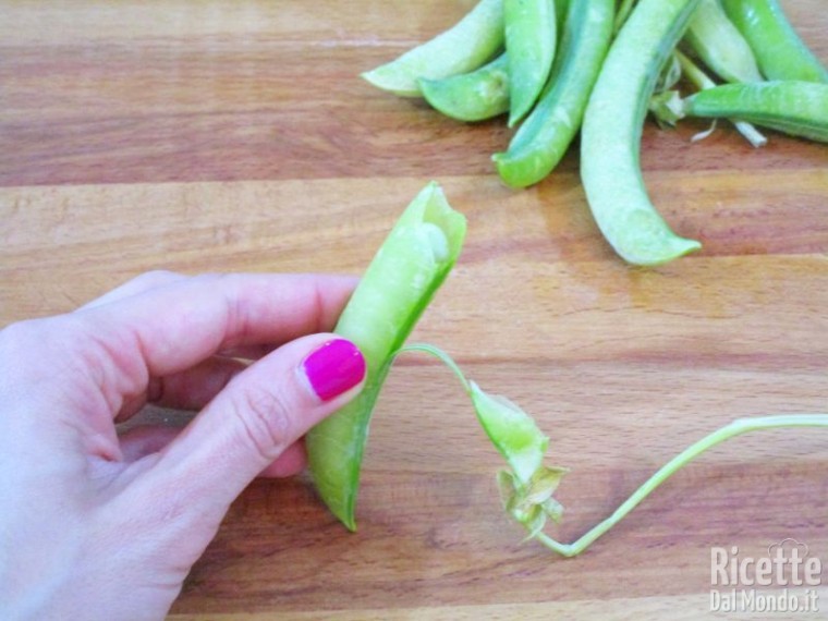 Come pulire e conservare i piselli 3