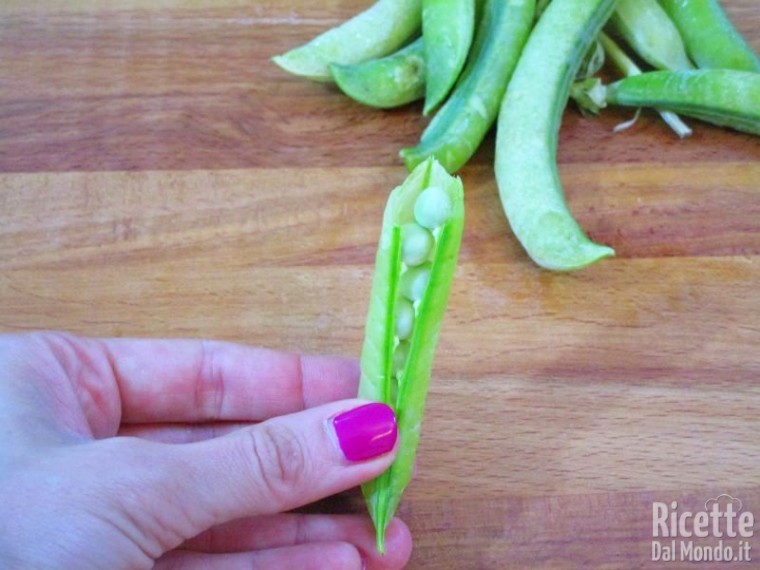 Come pulire e conservare i piselli 4