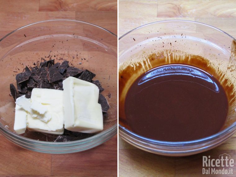 Fondere burro e cioccolato