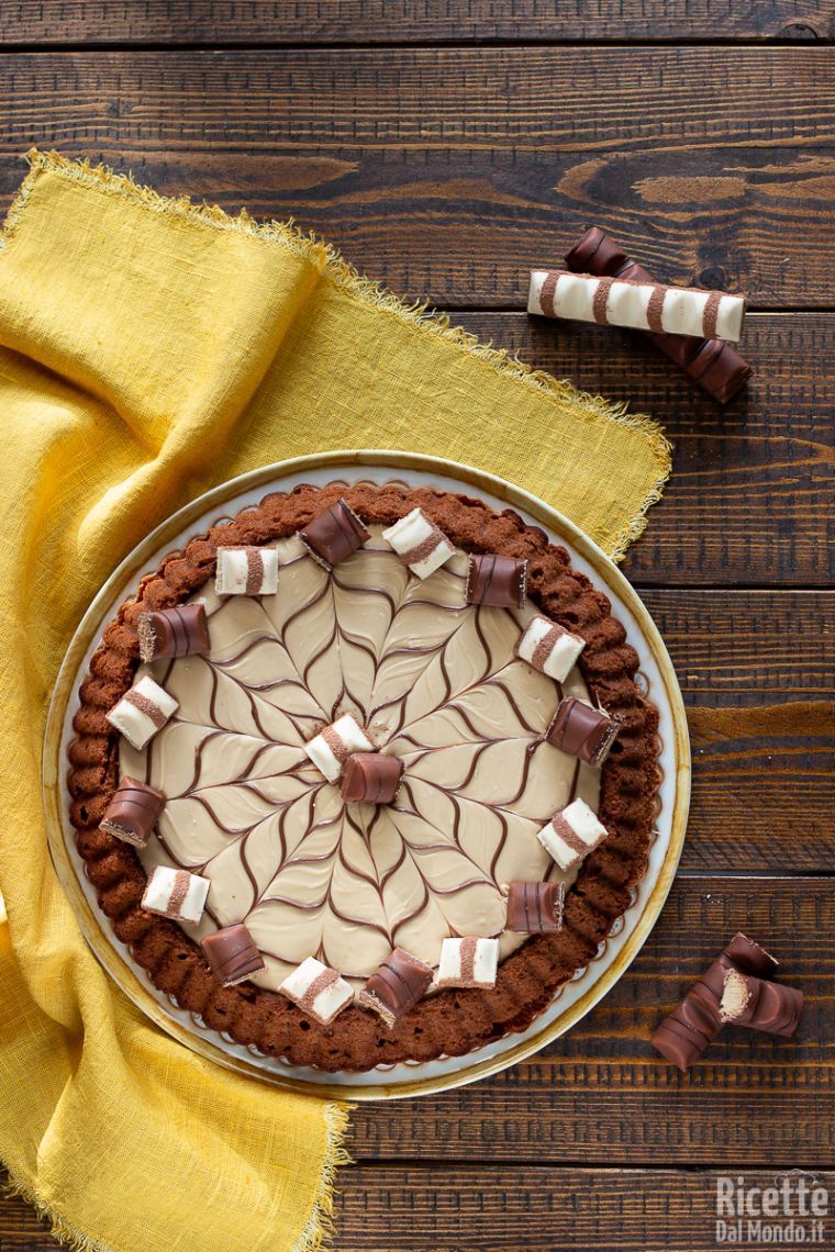 Ricetta crostata morbida al kinder bueno