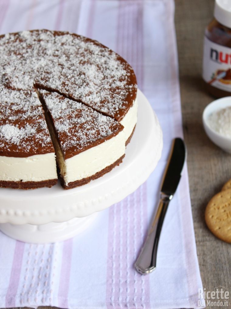 Come fare la cheesecake cocco e Nutella