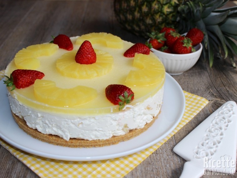 Ricetta Cheesecake all'Ananas