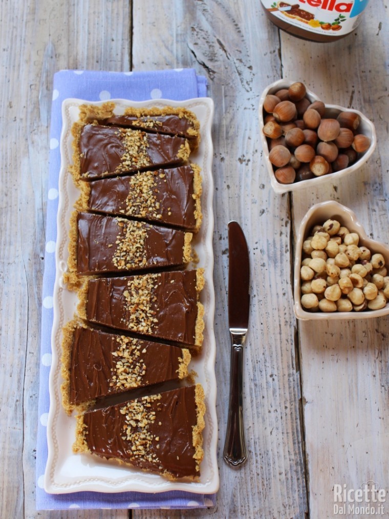 Come fare la crostata senza cottura alla Nutella