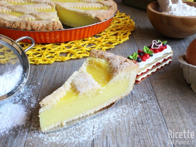 Ricetta crostata al limone