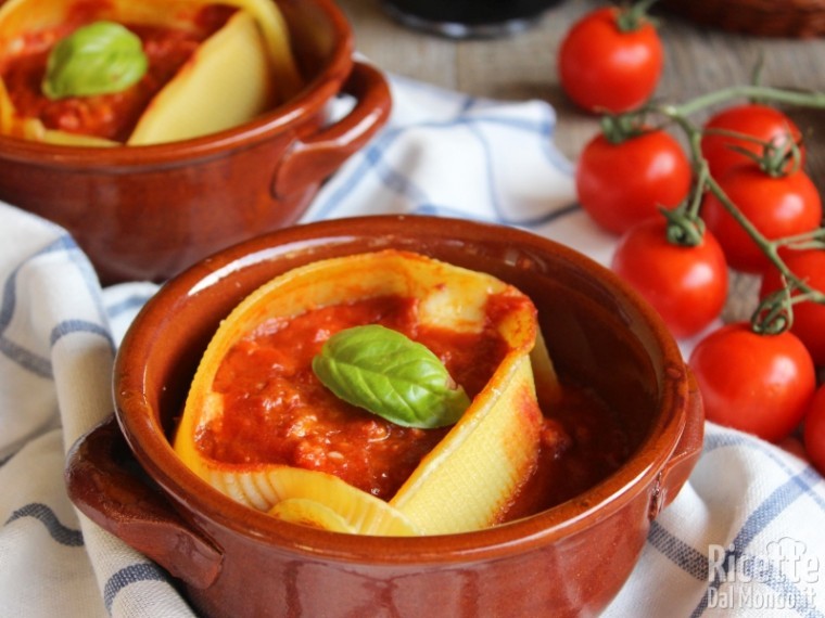 Ricetta caccavelle alla sorrentina