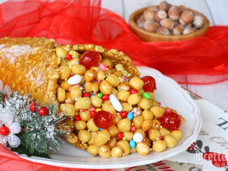 Ricetta cornucopia di struffoli